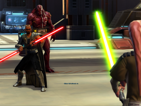 First encounter with a jedi -.-