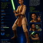 Charakterportrait von Padawan Asha Ysari.