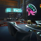 Hinterer Teil der Cantina